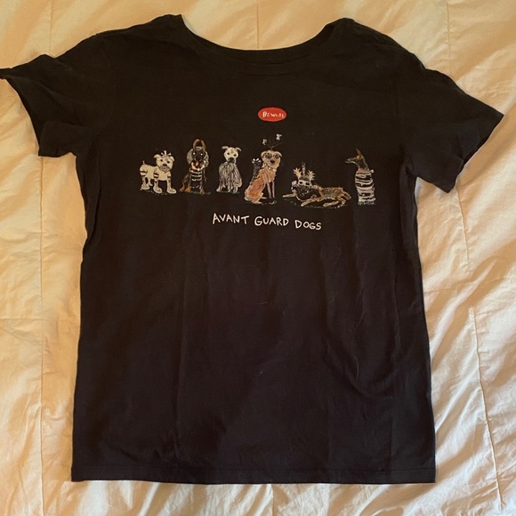 Avant Guard Dogs Black T-Shirt - Picture 1 of 3